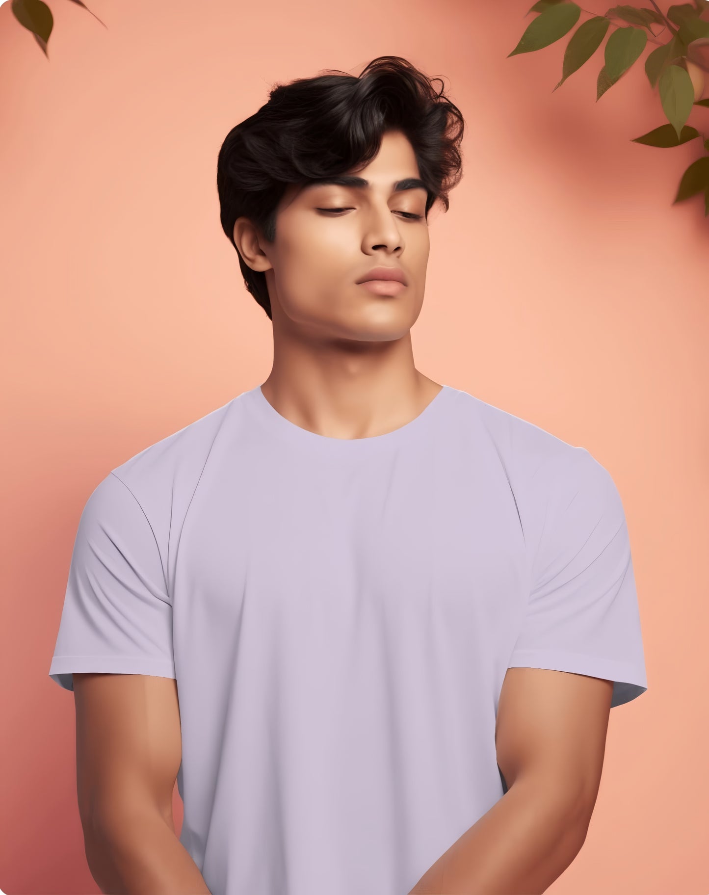 Classic (Regular) Fitted T-Shirt for Men (KN11)-KNOT&NEEDLE